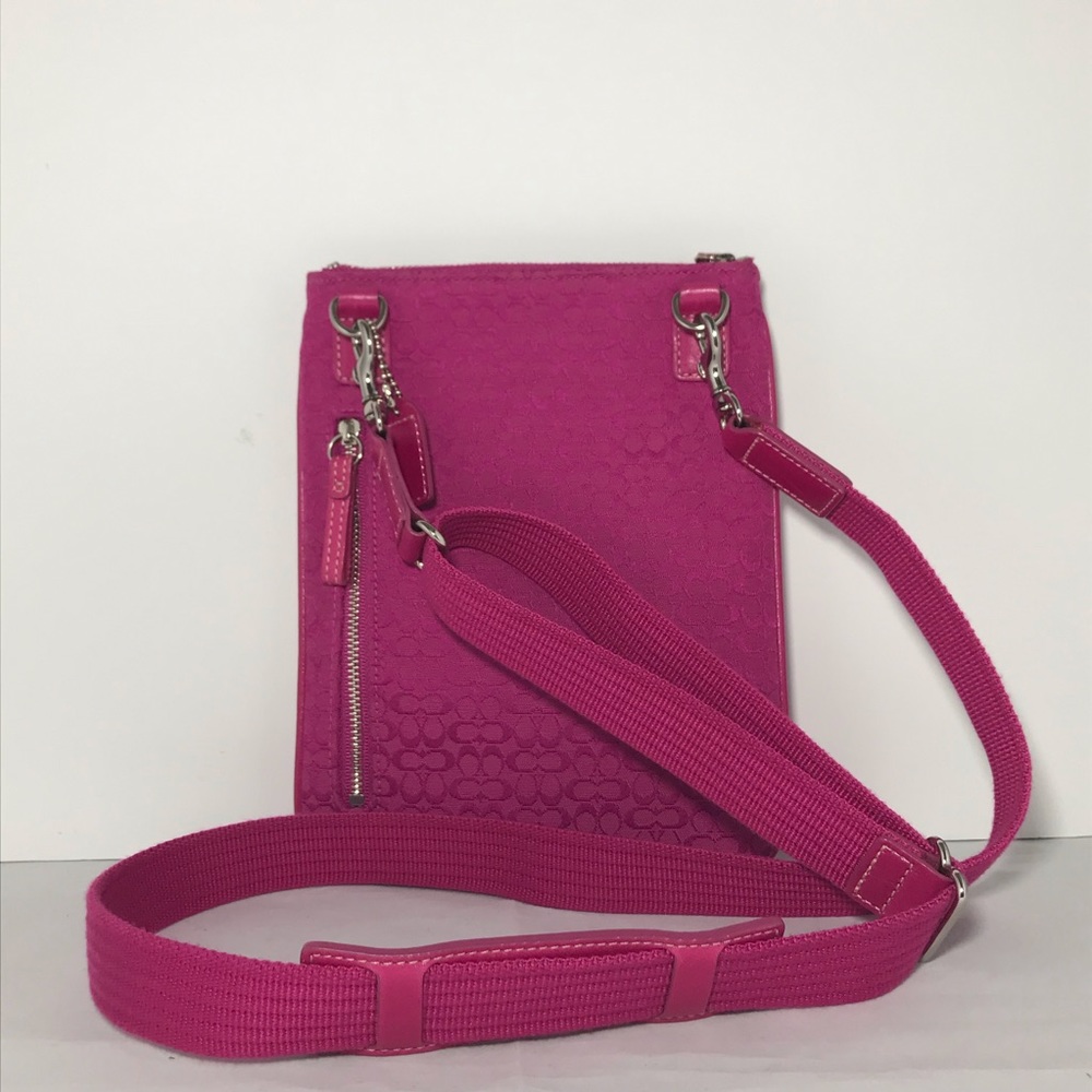 Small "c" Signature Coach Crossbody Bag